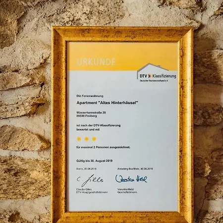 Apartamento Altes Hinterhaeusel Freiberg